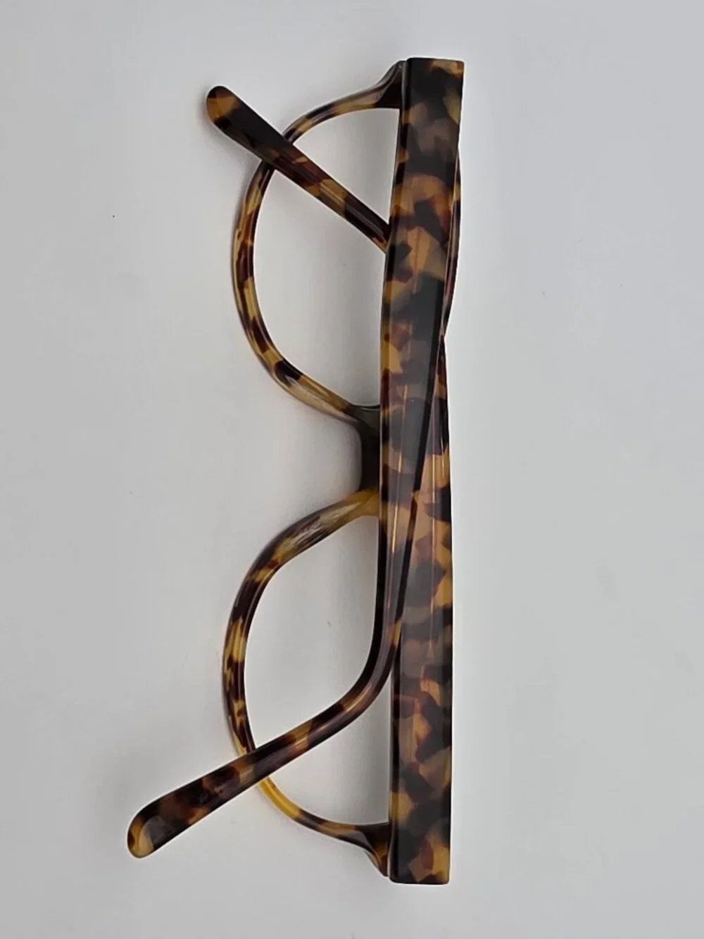 Nicole Miller Collection At First Sight Amber Tortoise Eyeglasses Frame w/ Case